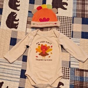 Place Cream Baby Onesie